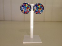 harsoorringen met multi-color patroon